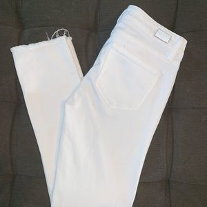 Paige Skinny Cropped Denim Jeans